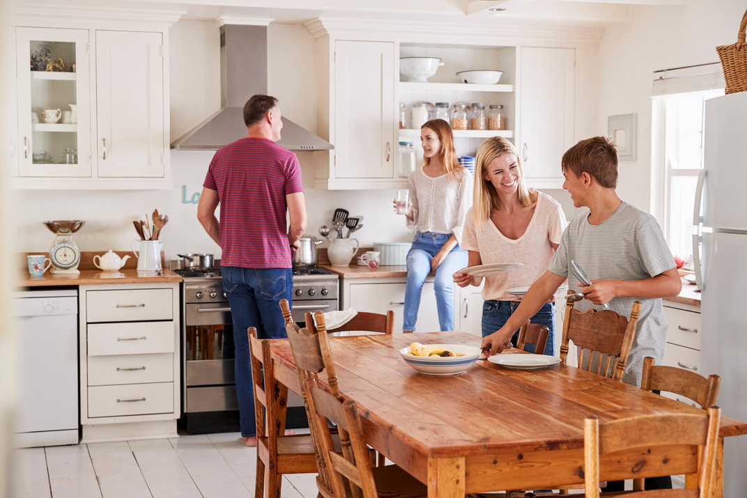 Family with Teenage Children 